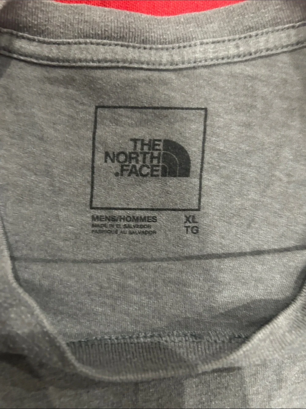The North Face Gray Short-Sleeve Logo Tee